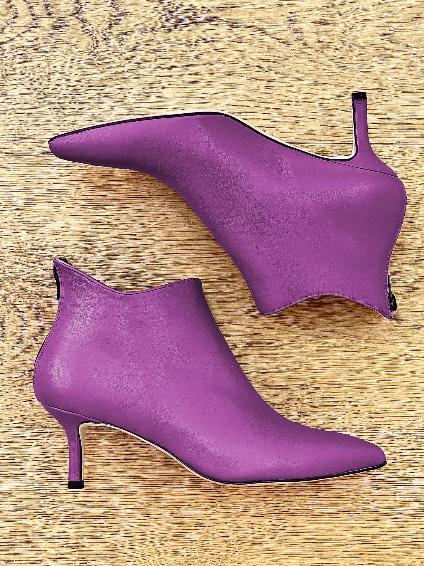 GHITA PURPLE LEATHER