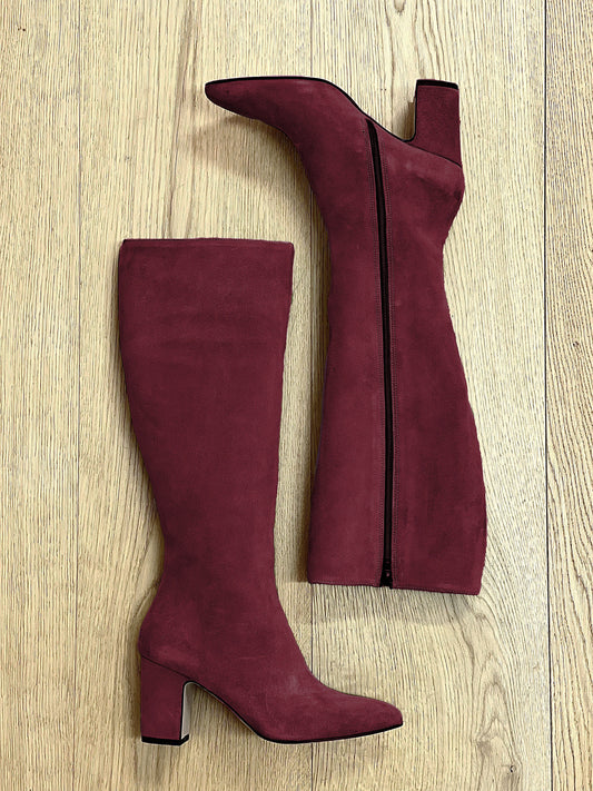 MARK BURGUNDY SUEDE