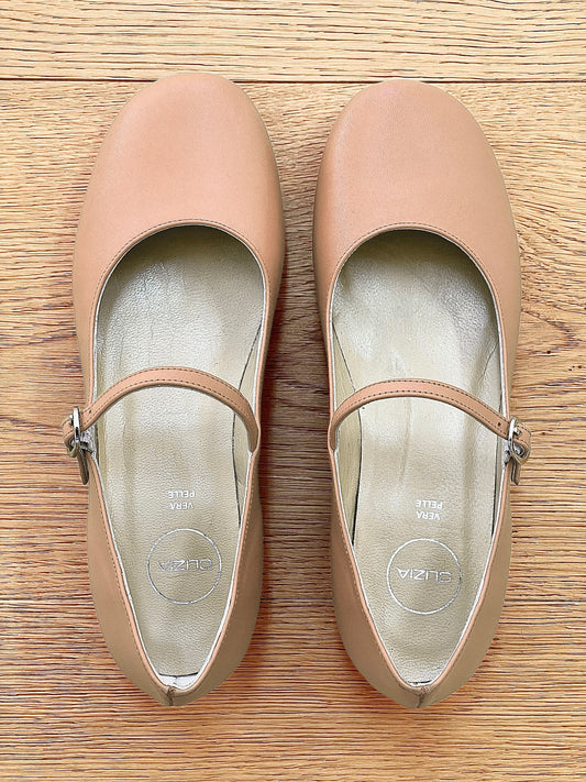ZELIA BEIGE LEATHER