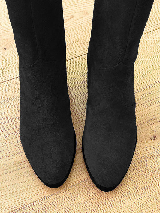 ARIEL BLACK SUEDE