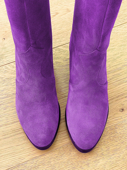 ARIEL SUEDE PURPLE