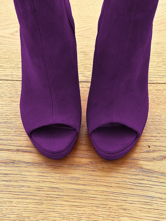 PURPLE SUEDE LONDON