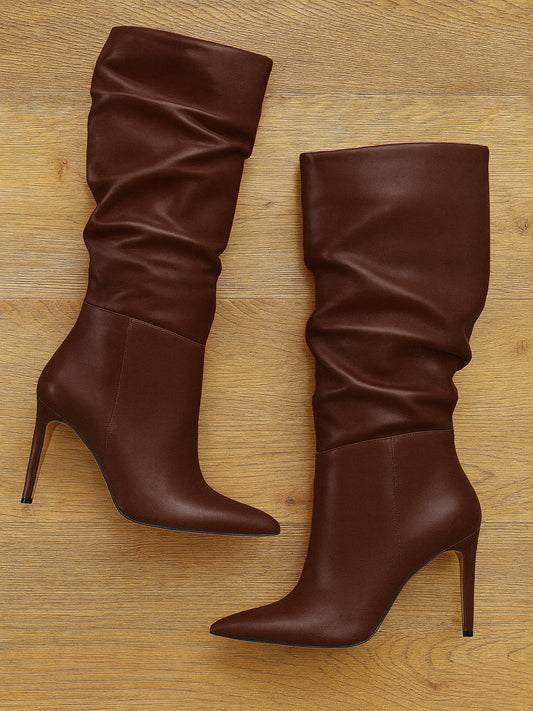 ARZU BROWN LEATHER