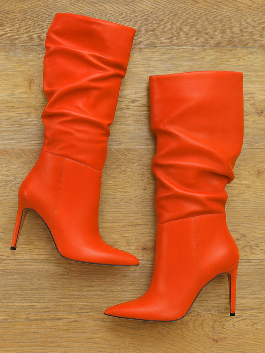ARZU ORANGE LEATHER