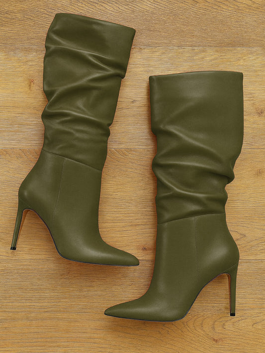 ARZU KHAKI LEATHER