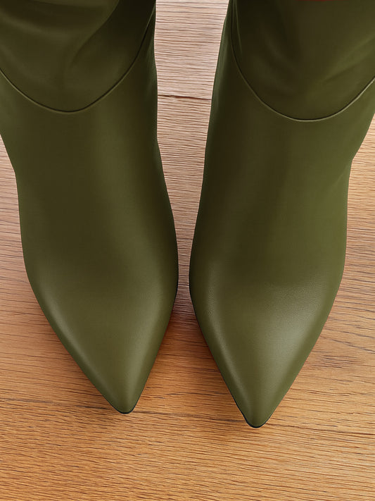 ARZU KHAKI LEATHER