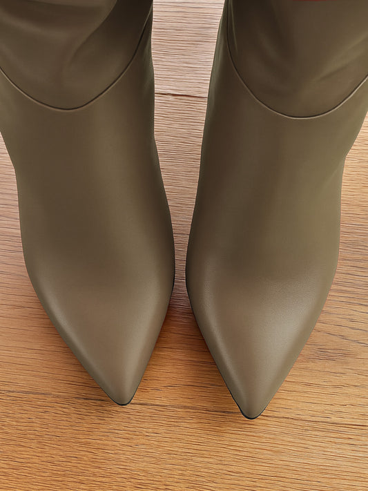 ARZU TAUPE LEATHER