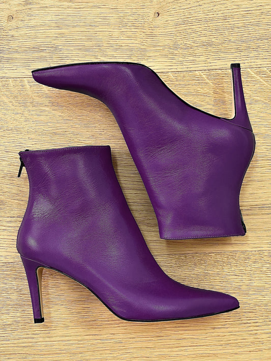 IRIS PURPLE LEATHER