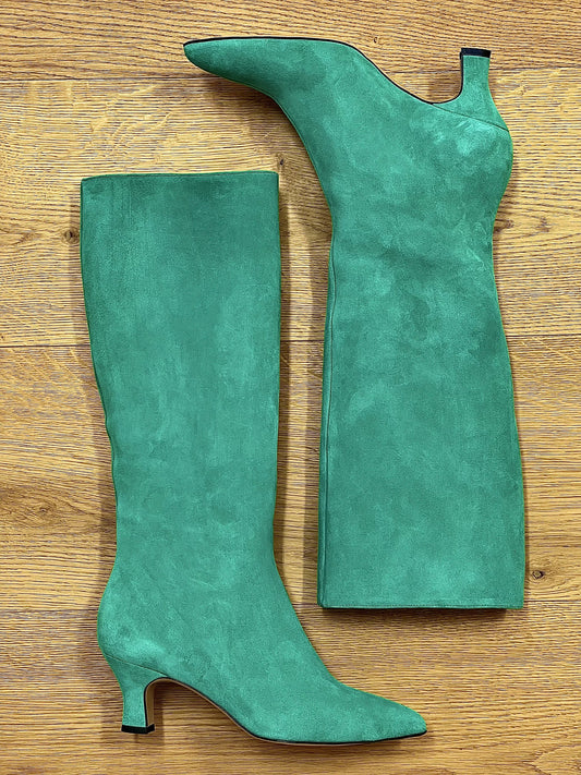 MAGELLAN GREEN SUEDE