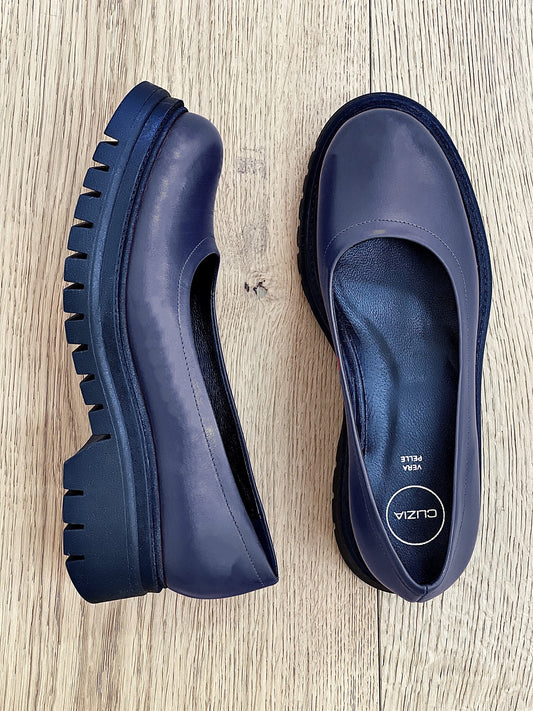 AMBER BLUE LEATHER