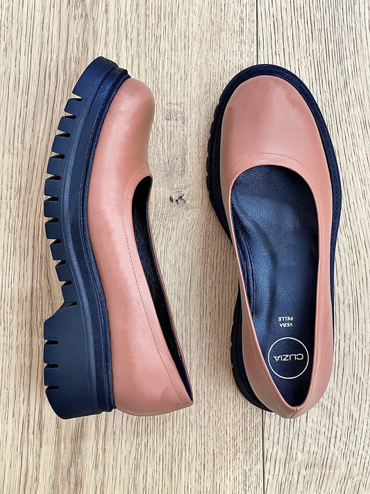 AMBER NUDE LEATHER