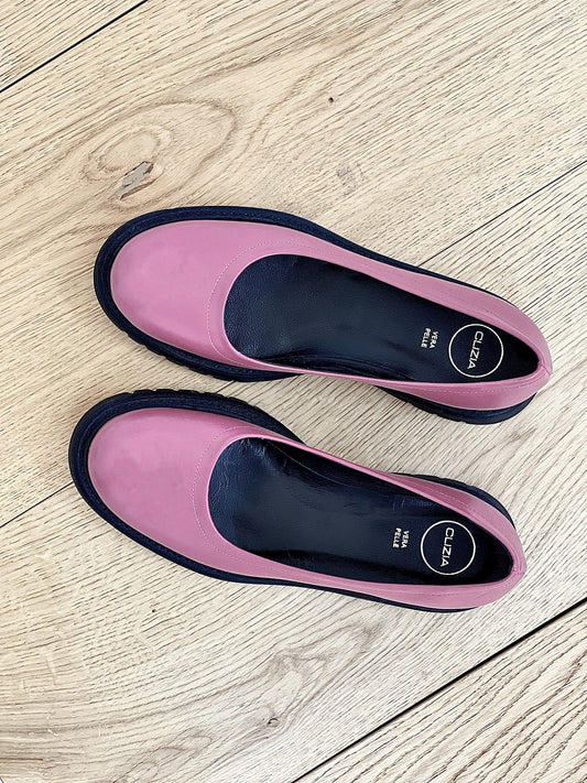 AMBER LEATHER LILAC