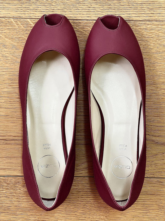 ATLAS BURGUNDY LEATHER