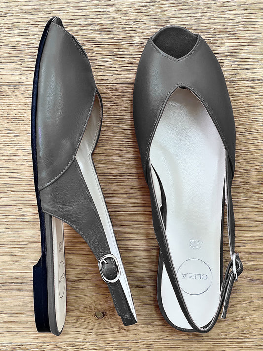 CECIL LEATHER GRAY