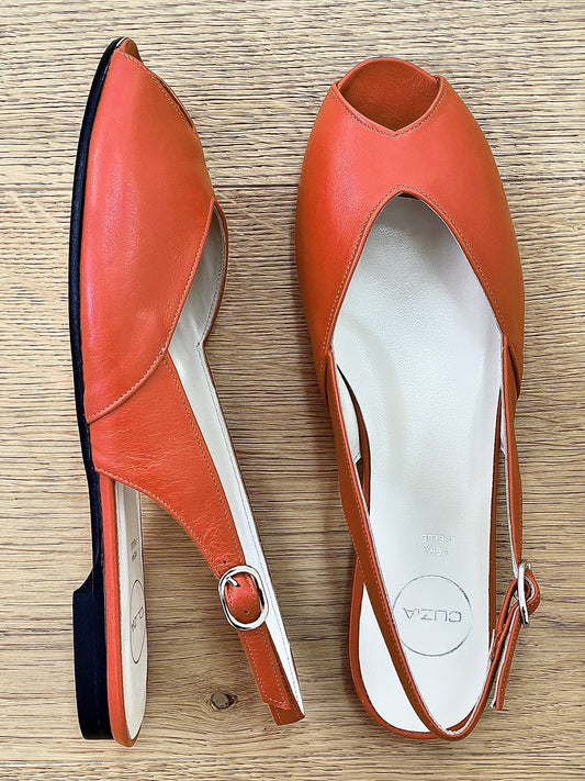 CECIL LEATHER ORANGE