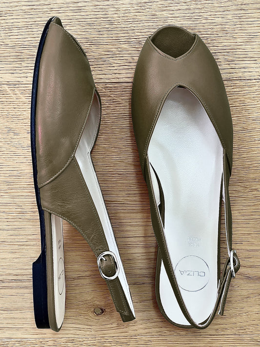 CECIL KHAKI LEATHER