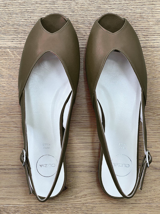 CECIL KHAKI LEATHER