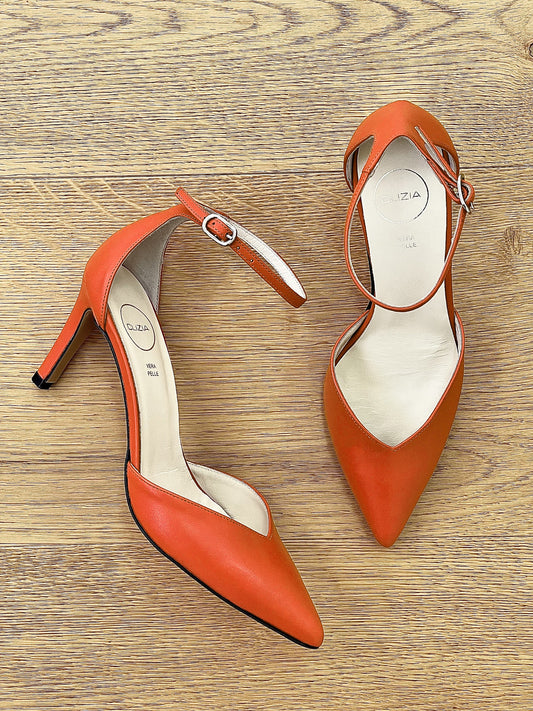ADA ORANGE LEATHER