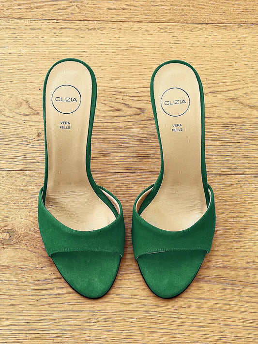 INEX GREEN SUEDE
