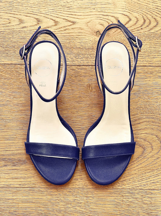 BETH BLUE LEATHER