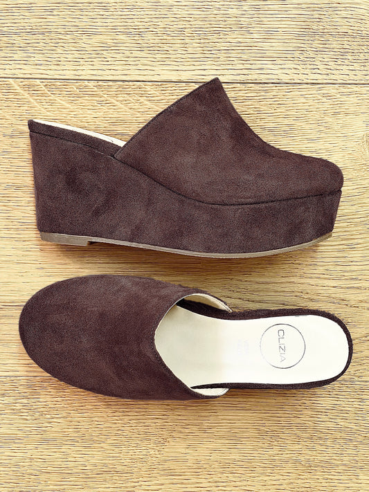RAISSA BROWN SUEDE