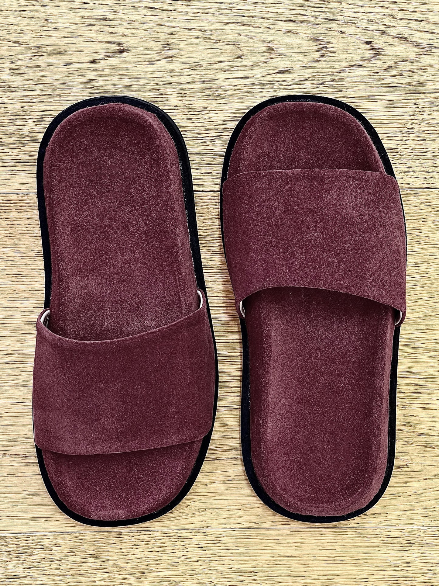 KATRIN BURGUNDY SUEDE