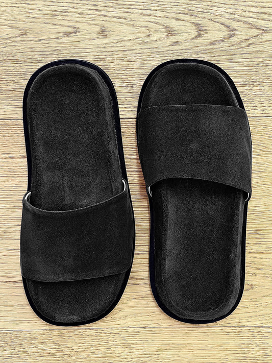 KATRIN BLACK SUEDE
