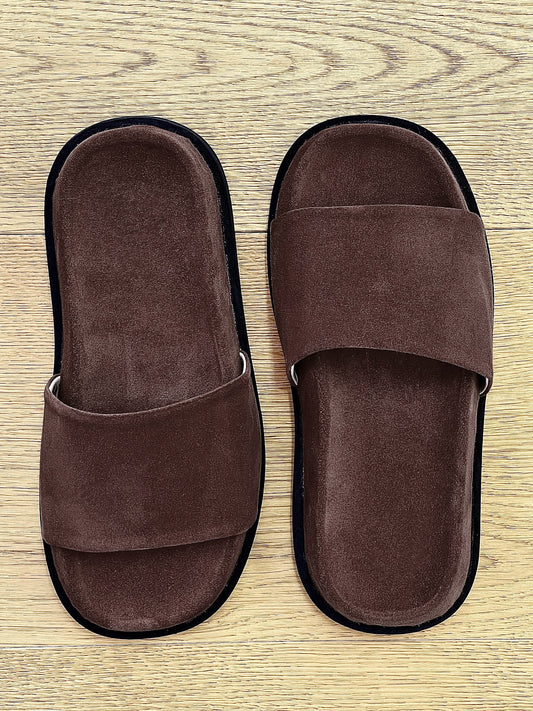 KATRIN BROWN SUEDE