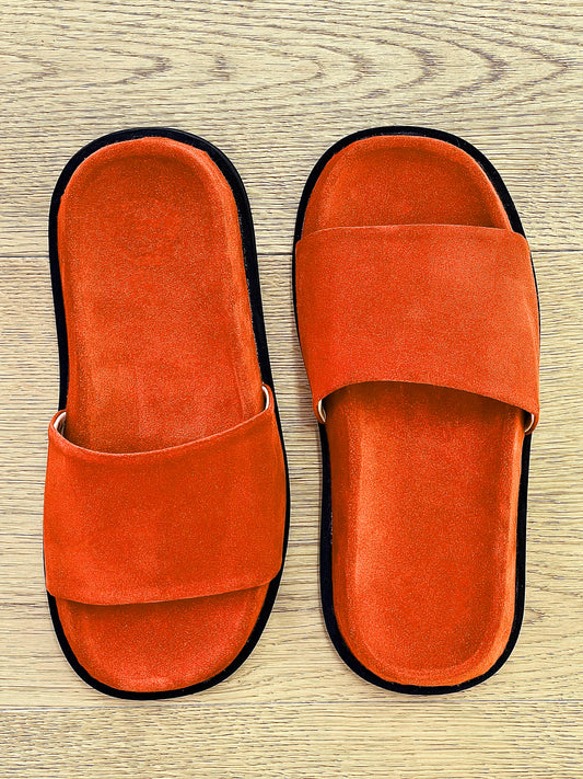 KATRIN ORANGE SUEDE