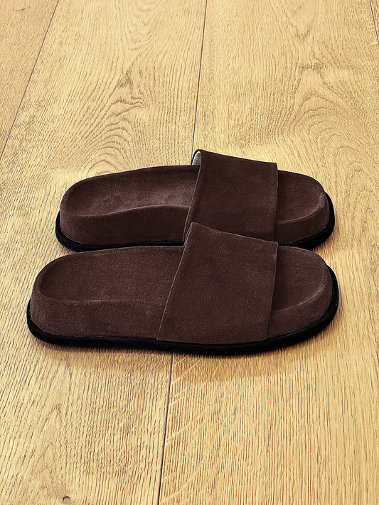 KATRIN BROWN SUEDE