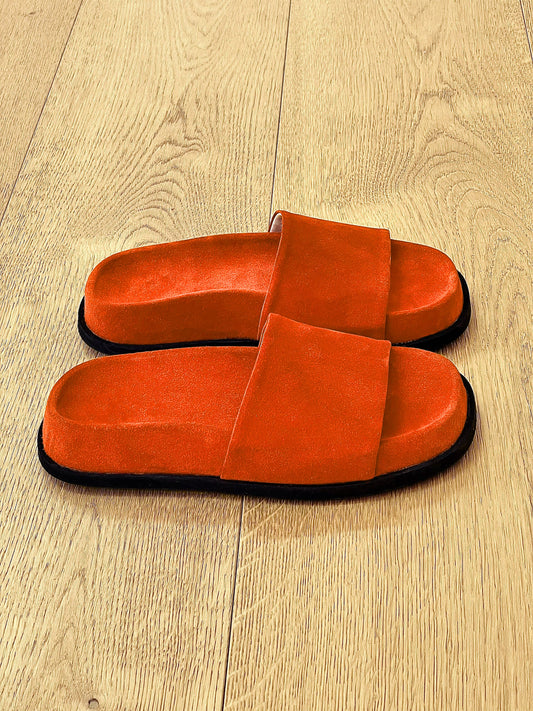 KATRIN ORANGE SUEDE