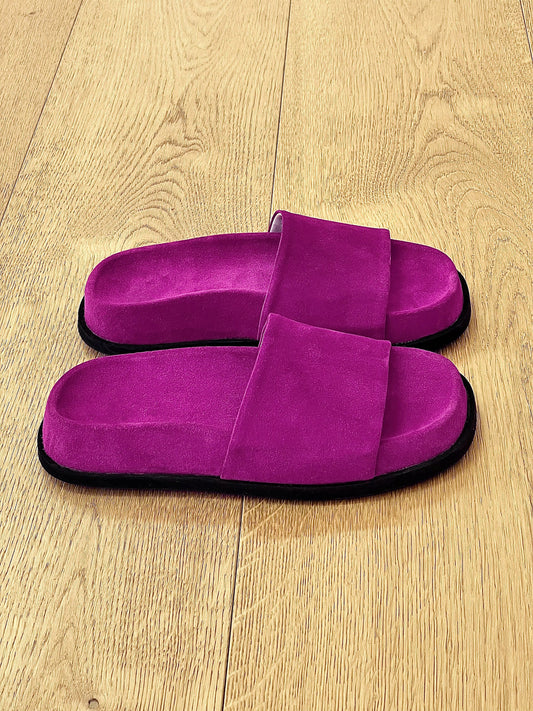 KATRIN FUCHSIA SUEDE
