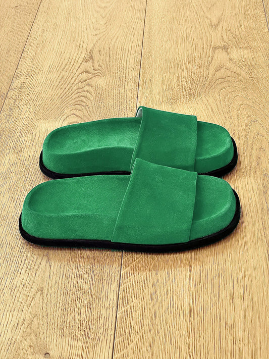KATRIN GREEN SUEDE