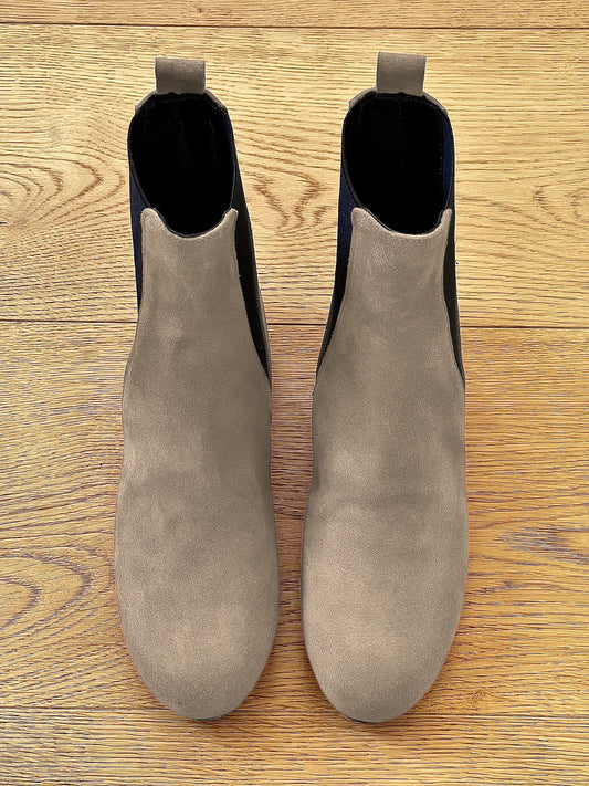 RALF DOVE GREY SUEDE