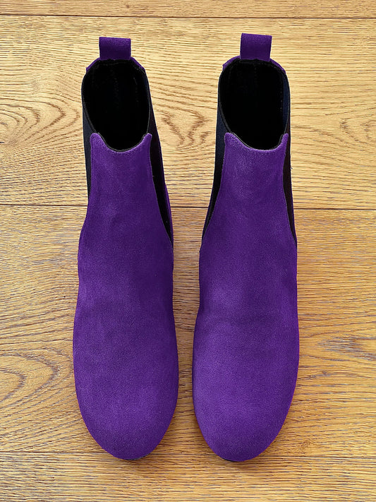 PURPLE SUEDE RALF