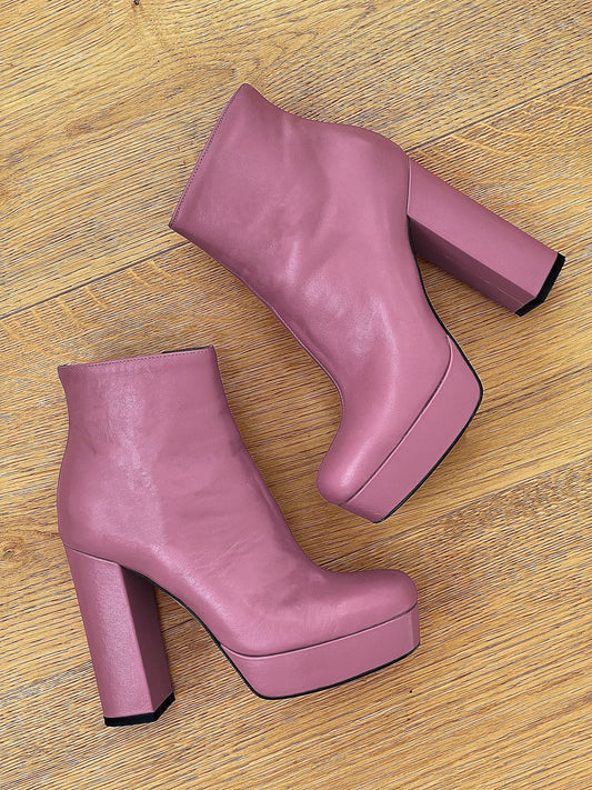 DETROIT LEATHER LILAC