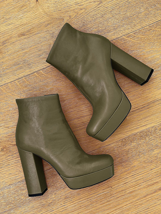 DETROIT KHAKI LEATHER