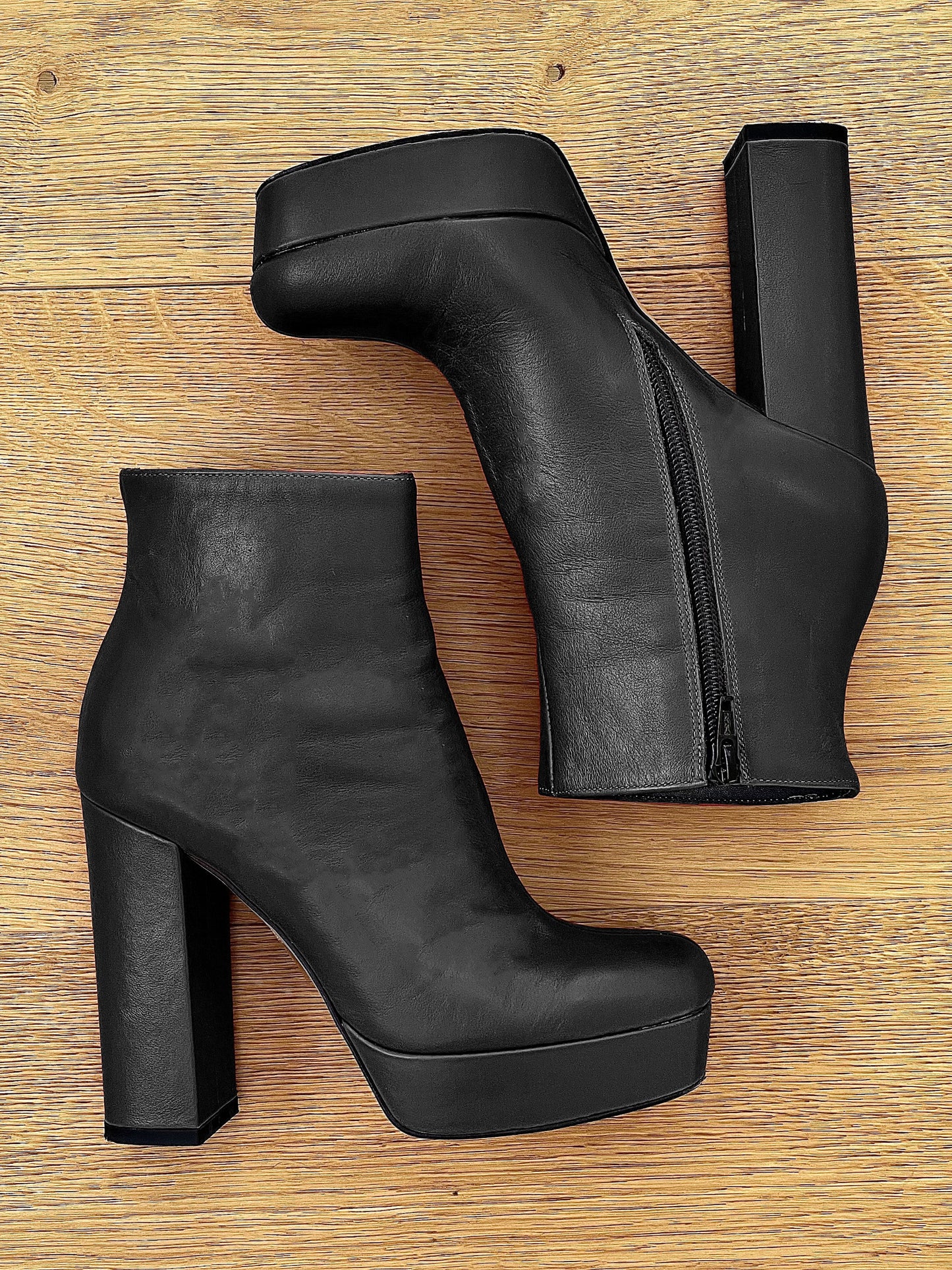 DETROIT LEATHER BLACK