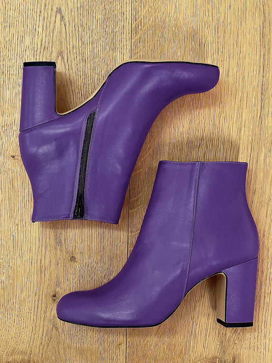 ROMA PURPLE LEATHER