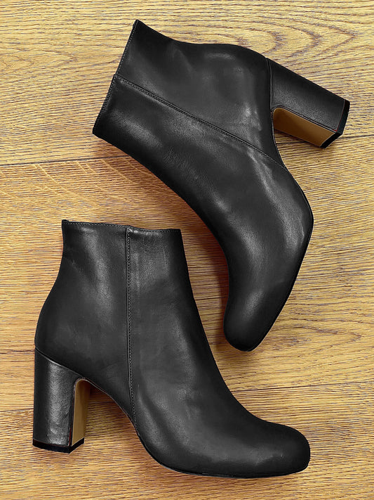 ROME BLACK LEATHER