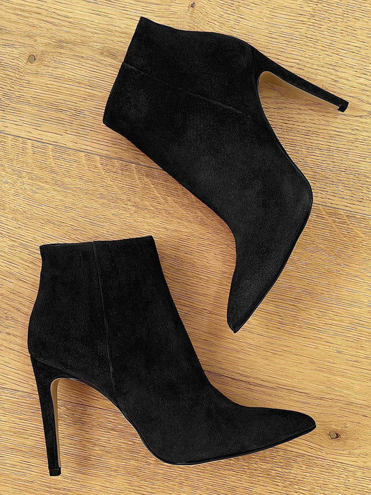 BLACK SUEDE TITA