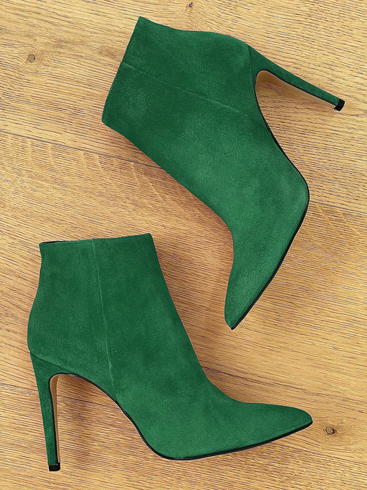 GREEN SUEDE TITA