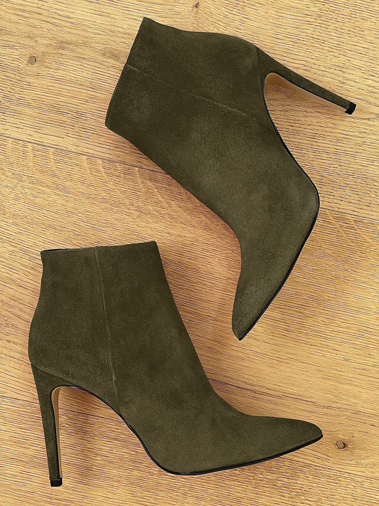 KHAKI SUEDE TITA