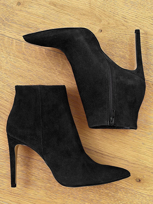 BLACK SUEDE TITA