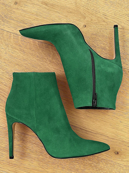 GREEN SUEDE TITA