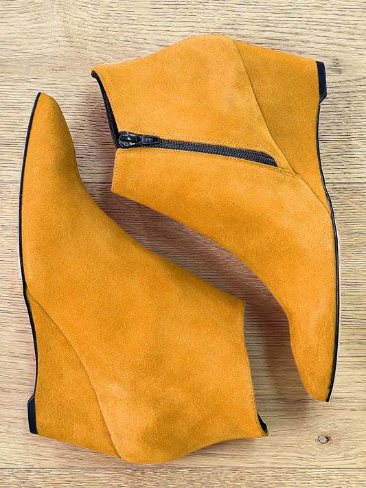KRYSHA OCHRE SUEDE
