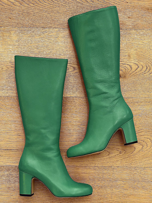 VIENNA GREEN LEATHER