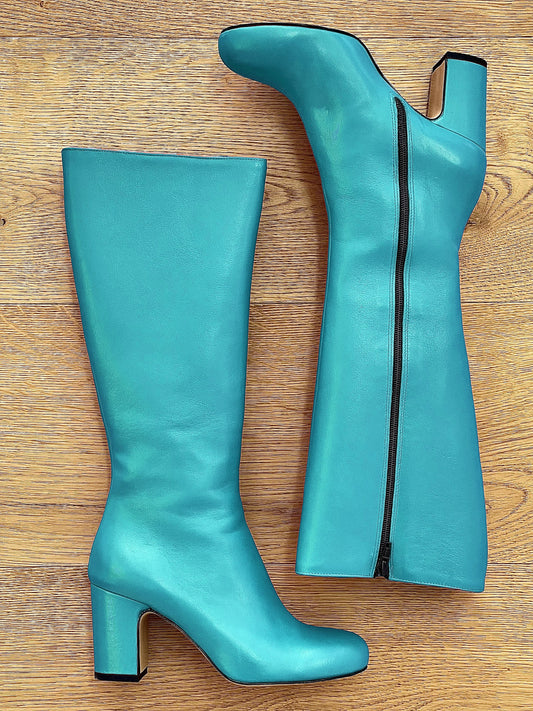 VIENNA LEATHER BLUE