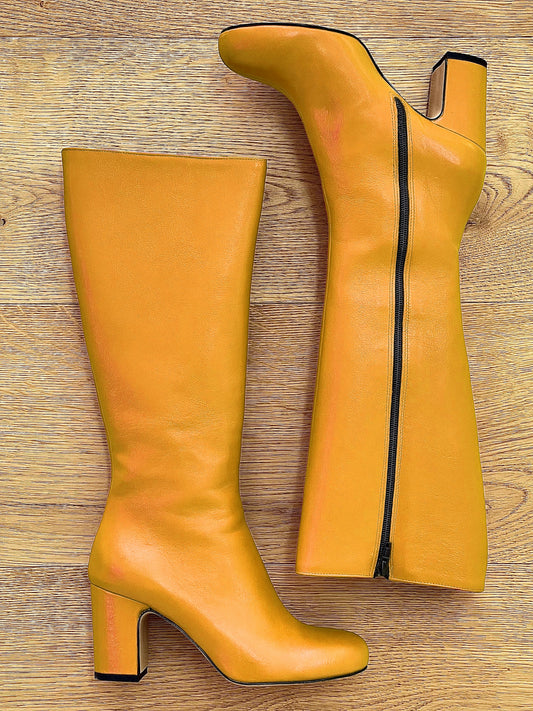 VIENNA OCHRE LEATHER