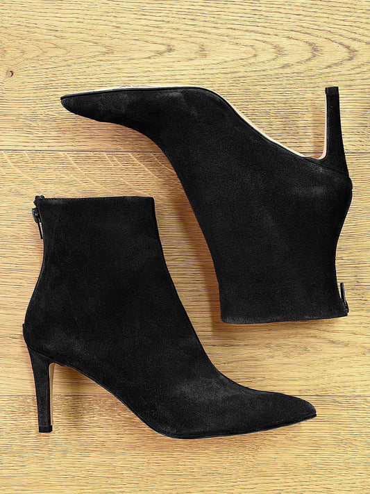 IRIS BLACK SUEDE